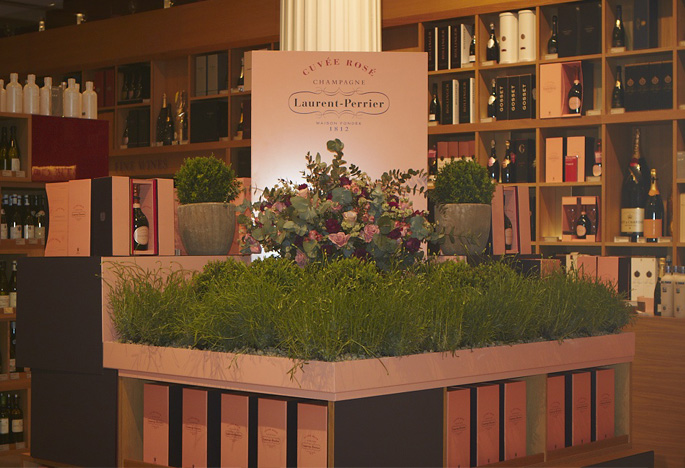 Laurent-Perrier Selfridges In-store Promo