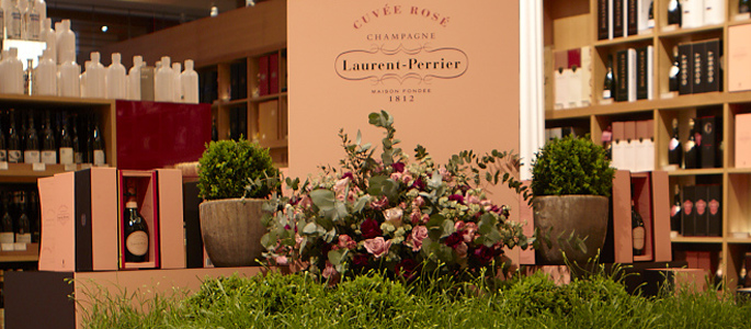 Laurent-Perrier Selfridges In-store Promo